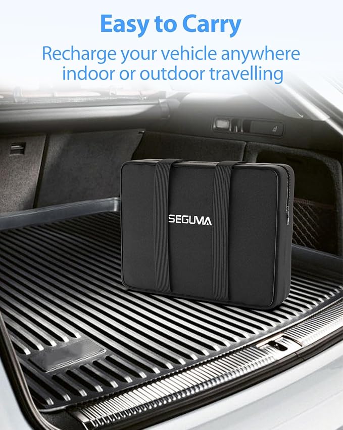 EV Charger Extension Cable, 21ft 50Amp J1772 Extension Cable Compatible with 110V-240V SAE J1772 EV Chargers, Suitable for J1772 EVs/PHEVs, Level 1/ Level 2 IP66 Car Charger Extension Cord with Bag