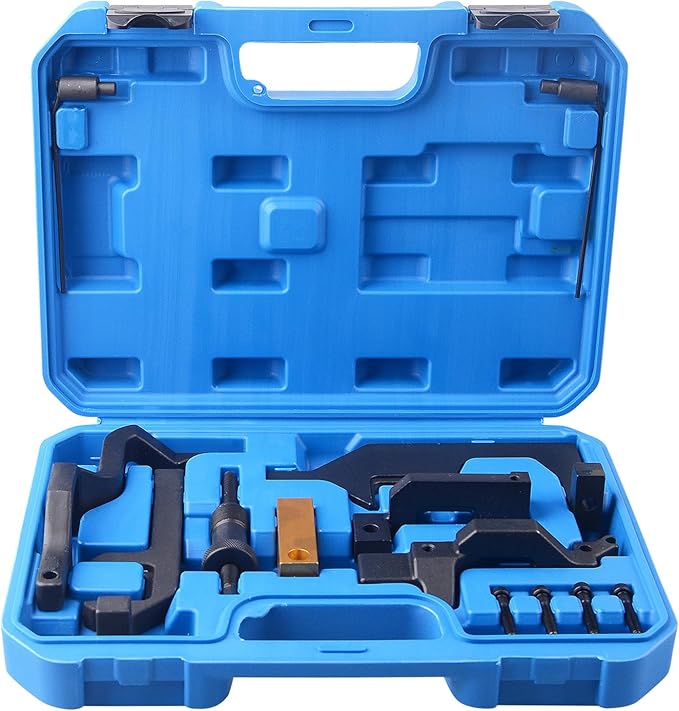 DAYUAN Engine Camshaft Alignment Timing Tool Set Compatible for BMW Mini Cooper R55 R56 R57 R60 N12 N13 N14 N16 N18 1.4 1.6 Engine Timing Tool Kit 117 440, 119 340, 119 590, 496 709