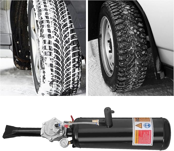 Tire Bead Seater,2.1 Gallon/8L Portable Air Tire Bead Trigger Seating Inflator,87-116 PSI Operating Pressure Tire Inflator Tool for Tractor Truck ATV Car and Automobile Repair