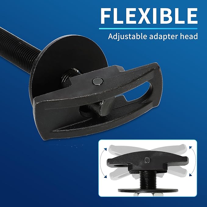 Rear Axle Bearing Puller Tool Set, 3PCS Axle Bearing Puller Extractor, Rear Axle Bearing Removal Tool Kit, Puller Slide Hammer Kit