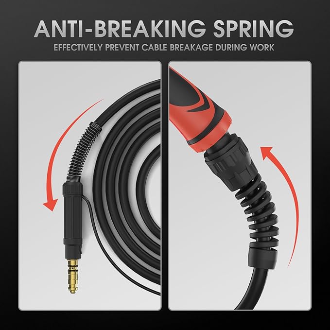 YESWELDER MIG Welding Gun Torch Stinger 100Amp 10ft(3m) Replacement for Lincoln Magnum 100L K530-5