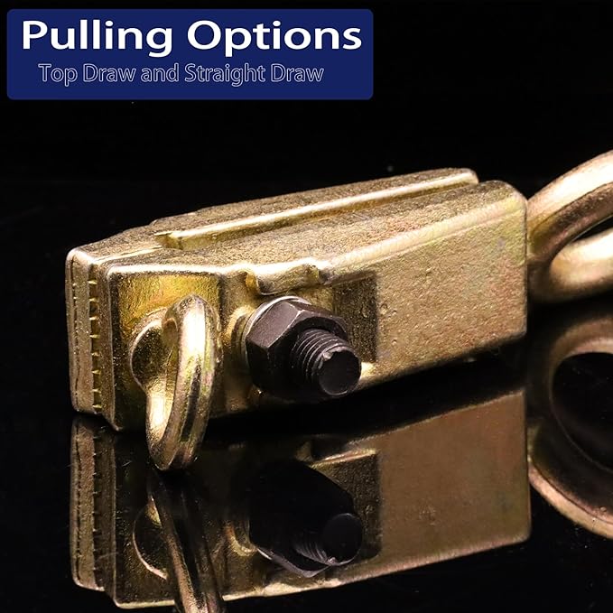 2-Pack Auto Body Repair Pull Clamp Tool Kit 5 Ton 2 Way Self Pull Clamp Repair Tool Automobile Sheet Metal Maintenance Tool