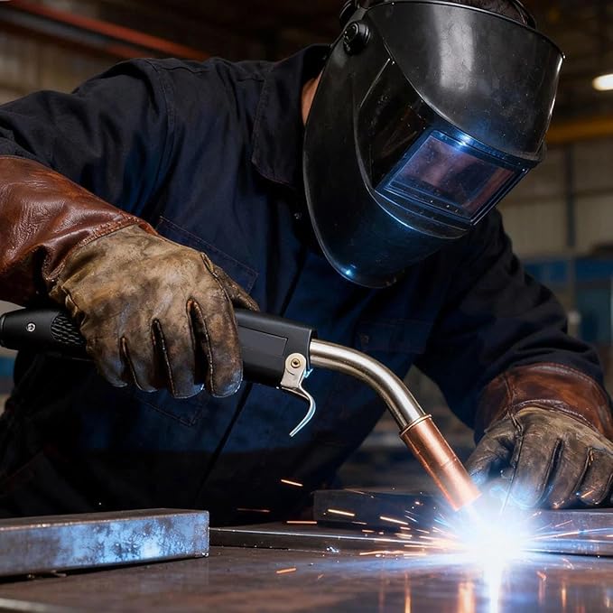 15ft Heavy-duty Mig Welding Gun 250A Replace for Lincoln LN-7 LN-8 LN-9 LN-25 LN-25PRO LF-72, LF-74 LN415 LN742 SYNERGIC 7 Power 25M Wire Feeder & SP150 SP200 SP-150 SP-200 Mig Welder