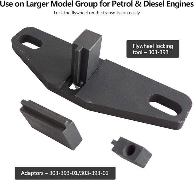 Flywheel Locking Tool Fit for Ford Escape Fiesta Fusion Transit Connect 1.5L & 1.6L Engines, 303-393, 21-168