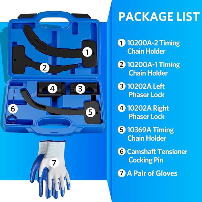 3.6 Pentastar Timing Tool Kit,Camshaft Holding Tools Compatible with VW Chrysler Jeep Ram Dodge Grand Cherokee Wrangler, 3.6L Camshaft Phaser Timing Tools for 10200A 10202A 10369A