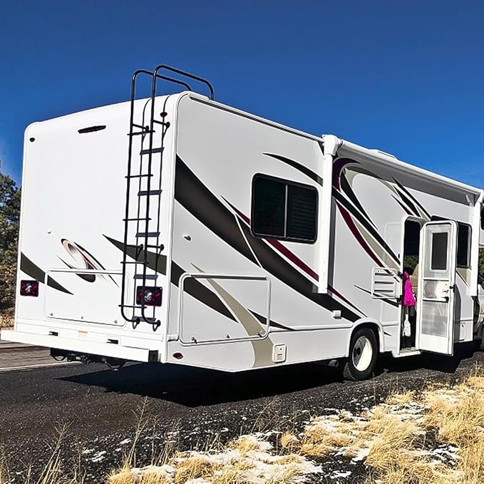 2 Pack Horizontal RV Window, 30" W x 20" H Tinted Sliding RV Window with Net Screen and Trim Ring, Suitable for 15/16" or 1-3/8" and Slightly Thicker Up to 1/16" Walls, DOT Approved