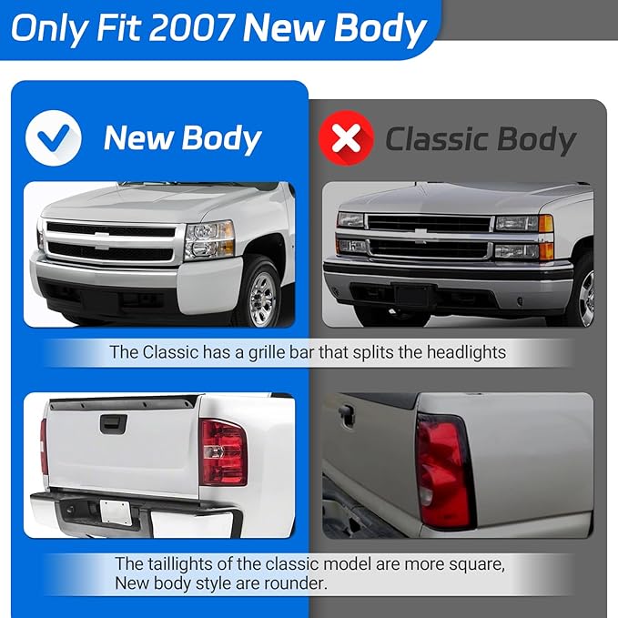 PZ Soft Roll Up Truck Bed Tonneau Cover Compatible with 2007-2013 Chevy Silverado GMC Sierra 1500; for 2007-2014 2500HD 3500HD 8 ft Long Bed Fleetside (excl '07 Classic)