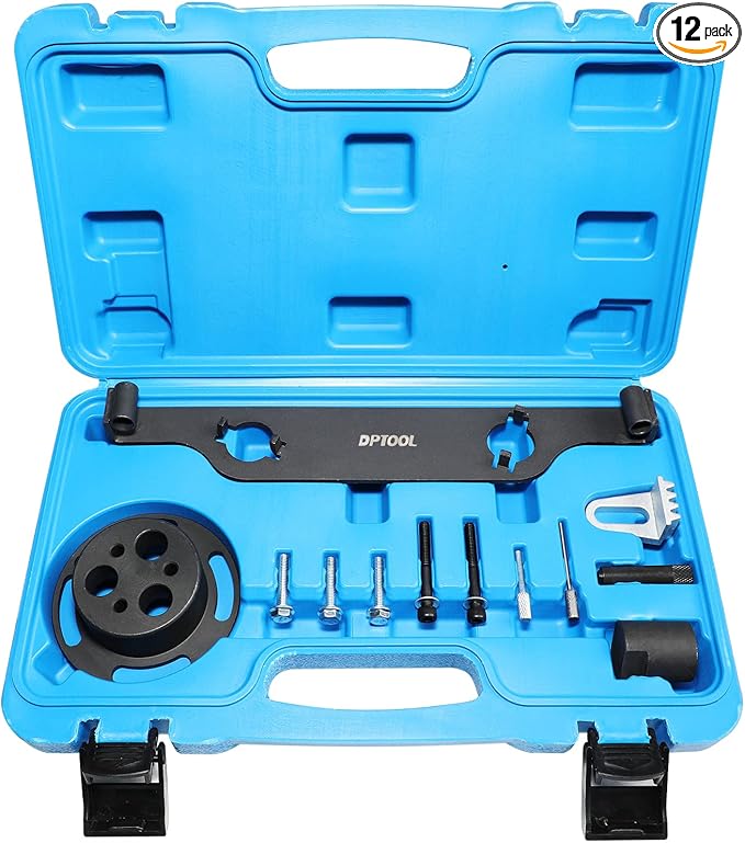 DPTOOL Camshaft Actuator Locking Timing Tool Cam Phaser Retainer Water Pump Sprocket Retainer Holding Tool Compatible with GM/Buick/Chevrolet/GMC Ecotec 2.0 2.4 Engine Replace EN48953