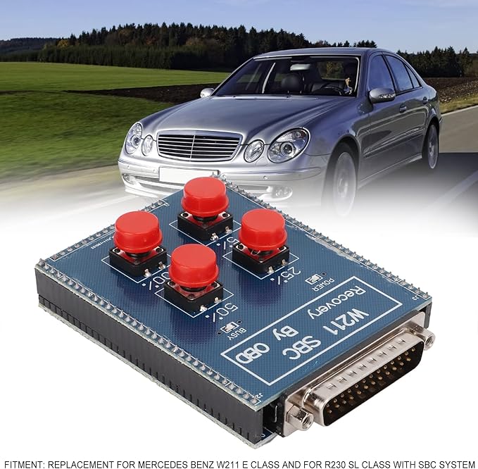 EVGATSAUTO ABS SBC Reset Tool Repair Code C249F Replacement W211 E Class R230 SL Class (Blue)