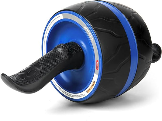 Ab Roller Wheel with Knee Pad Mat,Automatic Rebound Abdominal Wheel Abs Workout Equipment,Home Gym Equipment,No Noise Ab Wheel for Men&Women Abdominal