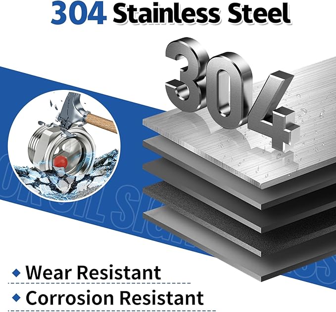 1'' NPT Male Hex Head Stainless Steel Oil Sight Glass Liquid Level Gauge Oil Indicator Window Hydraulic Tank Sight Glass For Pump Air Compressor Gearbox (1'' NPT Male)