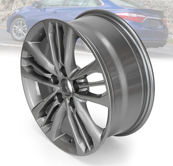 17'' x7'' Aluminum Alloy Replacement for OE Wheel Rim Compatible with Toyota Camry 2015-2017 - 75171, 2 Sets