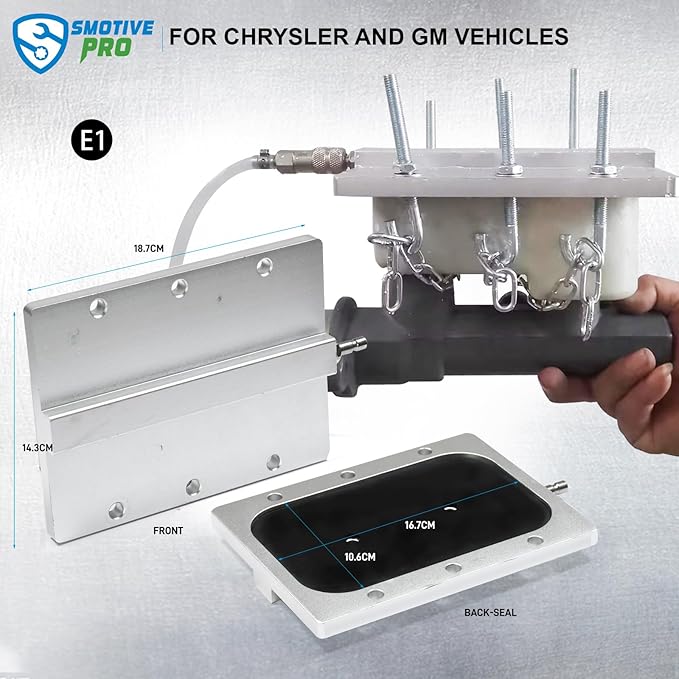 12 pcs Brake Master Cylinder Bleeder Kit Professional Brake Bleeder Adapter Compatible with Most Brake Bleeder kit