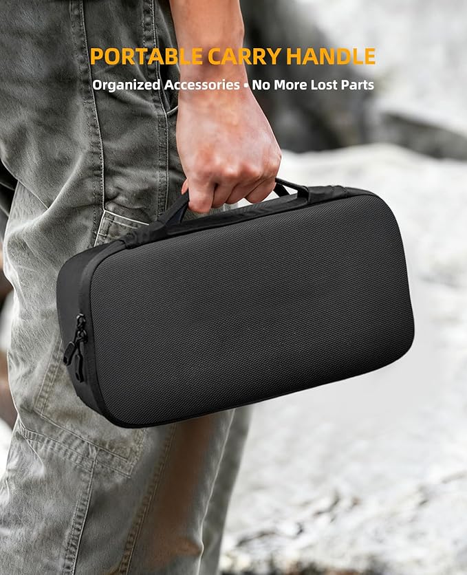 Battery Jumper Starter Portable, Jump Starter with Air Compressor-4000A 12V (7.0L Gas/ 6.0L Diesel) with 160PSI Tire Inflator, 10000mAh Jump Box Car Battery Jump Starter, Jumper Cables, LED Light