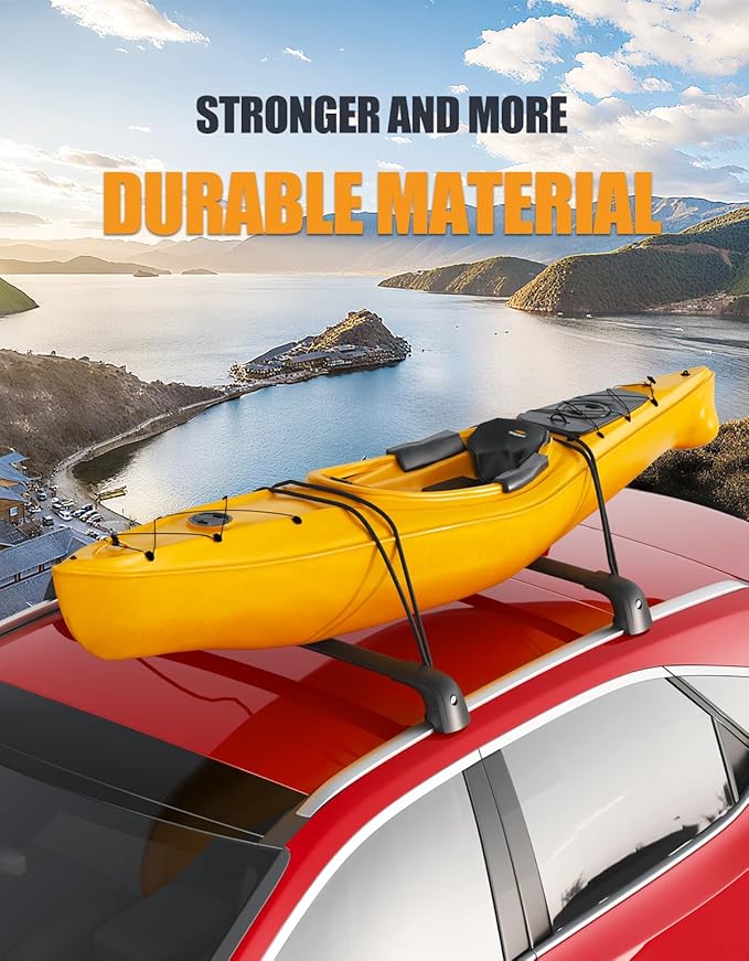 KINGGERI Roof Rack Cross Bars Compatible with Mazda CX50 CX-50 2023 2024 2025 2026, Lockable 220LBS Aluminum Roof Rails Crossbars Rooftop Cargo Basket Carrier Bag Luggage Rails