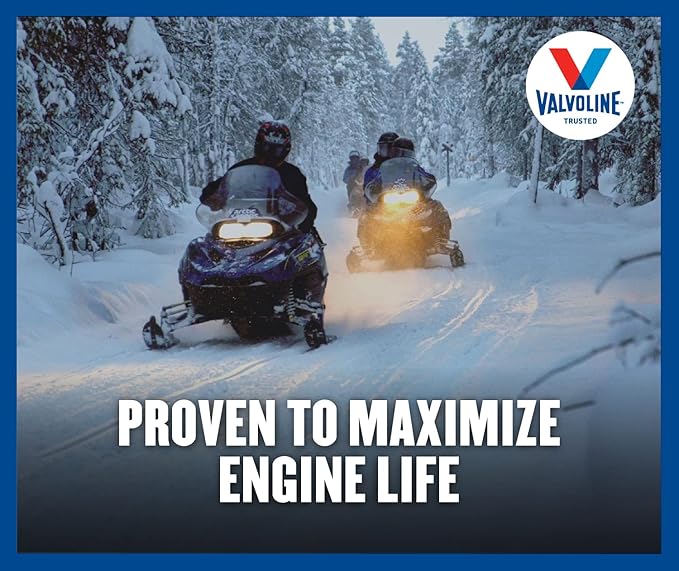 Valvoline 4-Stroke Powersport Full Synthetic Motor Oil 1 QT (Pack of 3)
