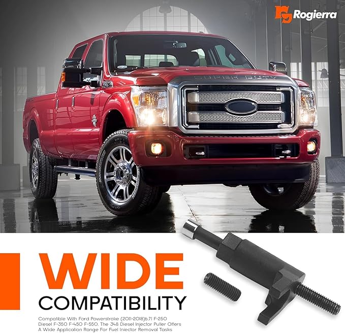 3418 Diesel Injector Puller Tool - Compatible with Ford 6.7L Powerstroke (2011-2018) & F-250/F-350/F-450/F-550 Super Duty Trucks