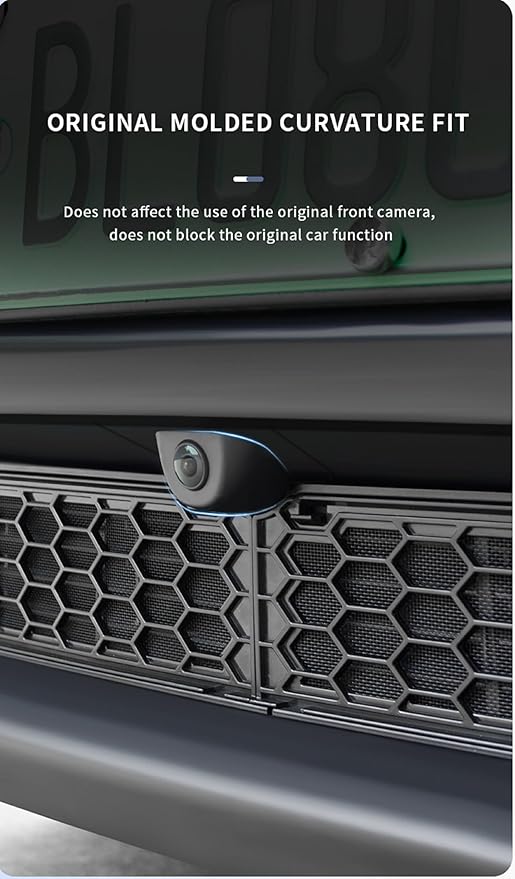 Grille Mesh Insert for Tesla Model Y Juniper 2025 2026,Detachable Front Air Vent Cover Guard with Insect Protection Replacement for Model Y Juniper Accessories