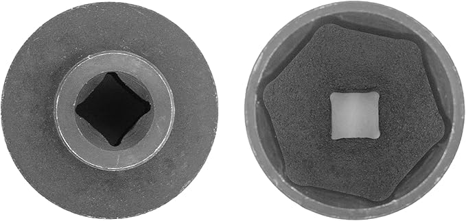 Oil Filter Wrench Socket, Oil Filter Cap Removal Tool Compatible with Chevy Equinox Cobalt HHR Malibu Orlando, Also for Saturn Aura Ion L100 L200 LS LS1 LW1 LW200 Sky Vue (Steel)