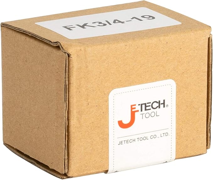 Jetech 3/4 Inch Drive 19mm Standard Impact Socket, Made with Chrome Molybdenum Alloy Steel, Heat Treated, 6-Point Design, Metric