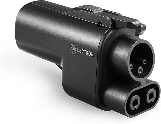 Lectron NACS to CCS Electric Vehicle Adapter - 500 Amps / 1,000V - Compatible with Tesla Superchargers - Fast Charge CCS1 EVs with Vortex Plug [Check with Your Automaker for Compatibility]