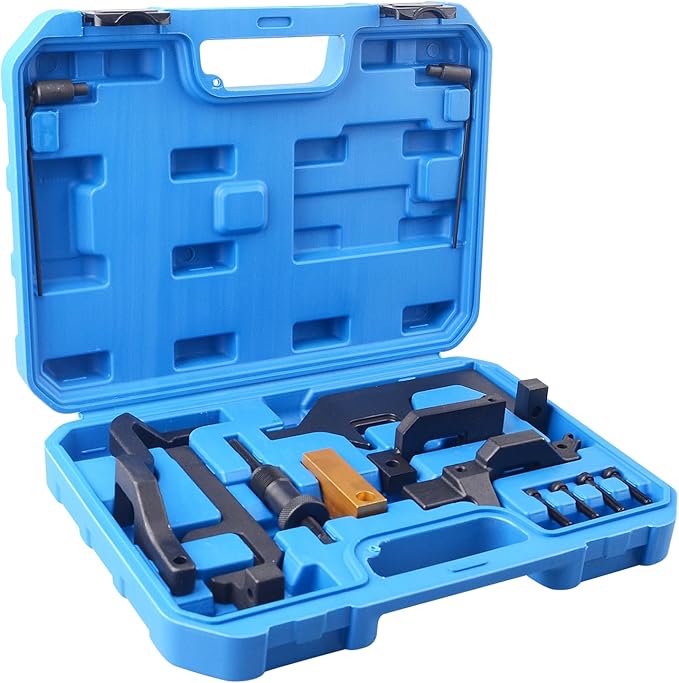 DAYUAN Engine Camshaft Alignment Timing Tool Set Compatible for BMW Mini Cooper R55 R56 R57 R60 N12 N13 N14 N16 N18 1.4 1.6 Engine Timing Tool Kit 117 440, 119 340, 119 590, 496 709
