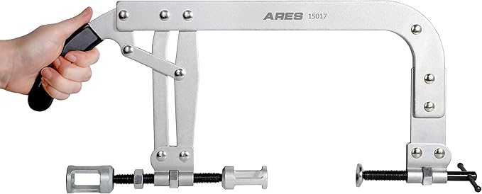 ARES 15017 - Valve Spring Compressor - Compresses Valve Springs on Overhead Valve Engines - Direct Action Compressor Lever Gives Better Visibility During Compression