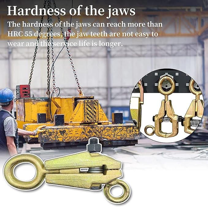 Auto Car 5 Ton 2-Way Pull Clamp, Self-Tightening Grips, Collision Repair Tools, Frame Back Frame Machine, Sheet Metal Pull Clamp