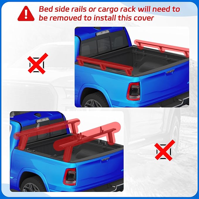 PZ Soft Roll Up Truck Bed Tonneau Cover Compatible with 1999-2006 Chevrolet Chevy Silverado GMC Sierra 1500 2500 3500 6.5 ft(78 in) Bed Fleetside（07 Classic Body）