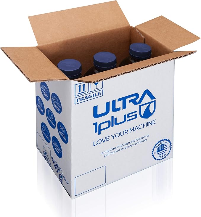 ULTRA 1PLUS 4T 10W-40 Conventional Motorcycle Oil API SL JASO MA2-10W40 Motor Oil, 3 Quarts