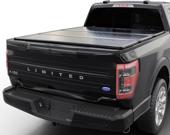 Hard Tri-Fold Truck Bed Cover Compatible with 2015-2025 Ford F150 6'5" Bed (78")