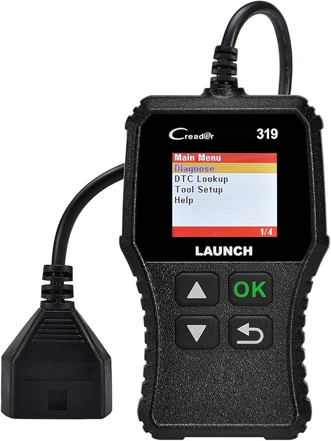 Launch OBD2 Scanner CR319 Check Engine Code Reader with Full OBD2 Functions