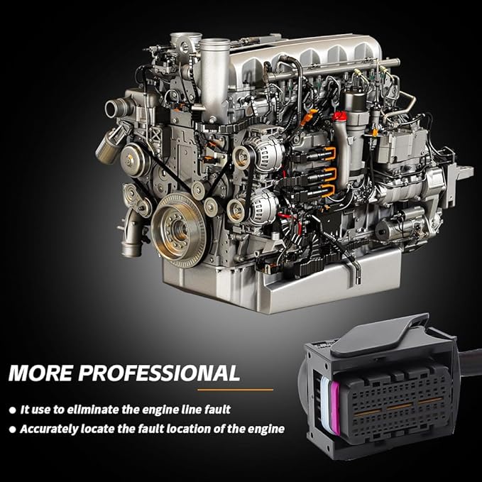 for Paccar AMC Cable Diagnostic Cable for MX13 EPA17 ACM Engine