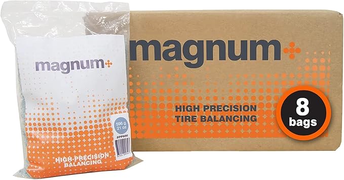 magnum+ Tire Balancing Beads - Case of 8 bags x 21oz/596 g