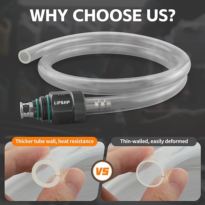 Oil Filter Drain Tool,Aluminum Alloy Upgraded Large Hole and Thickened Tube for Toyota, Lexus, Scion 2.0L - 5.7L Vehicles with Cartridge Style Filter System-Gun Black