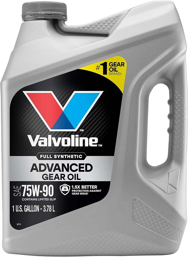 Valvoline SynPower SAE 75W-90 Full Synthetic Gear Oil 1 GA, Case of 3