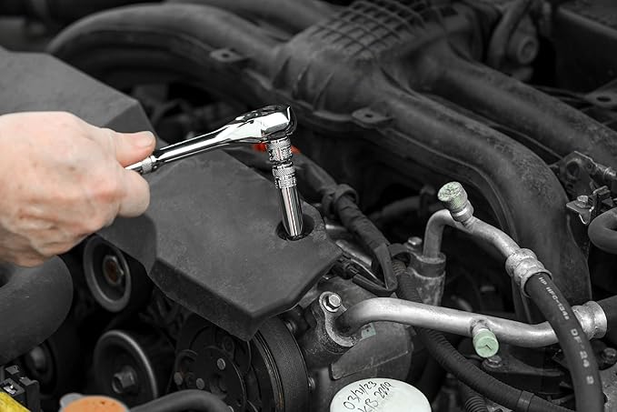 ARES 36017 – 6-Piece Socket Adapter Set – 1/4-Inch, 3/8-Inch, 1/2-Inch, and 3/4-Inch Socket Adapters and Reducers – Premium Chrome Vanadium Construction Meets or Exceeds ANSI Standards