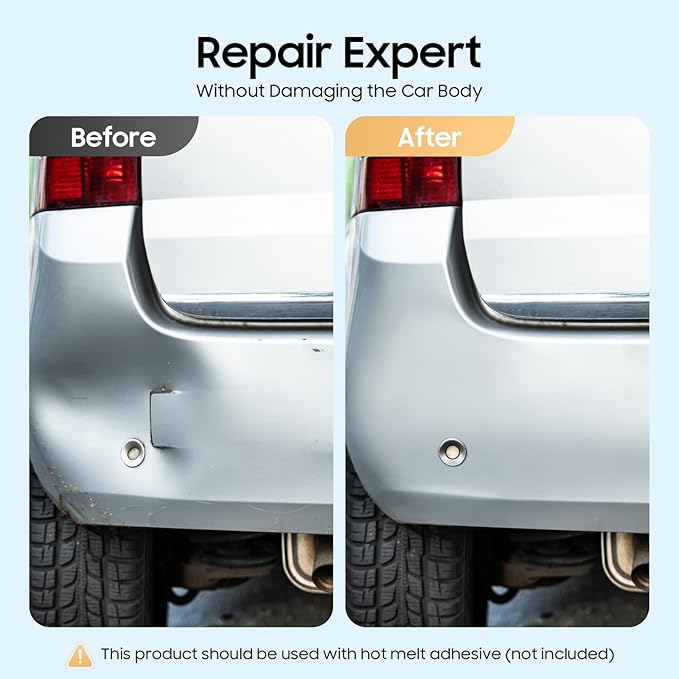 Dent Remover Tool for Car, Car Dent Repairing Tool, Paintless Glue Puller Tabs Manual Expander, Auto Body Repair Kit for Cars & Metal Sheet Repair