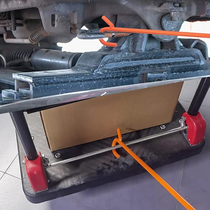 Heavy Duty 5th Wheel Pin Puller, 2 Pack 32" Solid Steel Chrome Plated Fifth Wheel Puller w/Hook