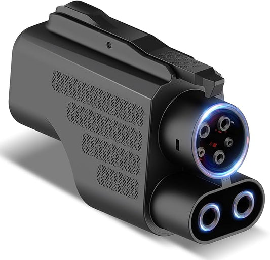 NACS to CCS1 Charger Adapter Compatible with Tesla Superchargers, UL2252 Certification Electric Vehicle Adapter with Interlock (500A/1,000V), Fast Charge for Electric Vehicle