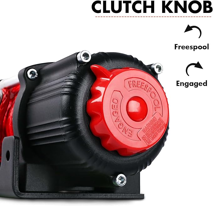 12V 4500 lb Winch Electric Winch for Towing ATV/UTV Off Road with Wireless Remote Control Mounting Bracket and Wired Handle,Waterproof IP67(Synthetic Rope)