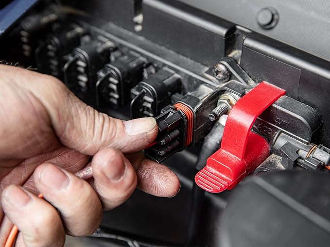 SuperATV Black Ops 4500 LB Winch Compatible with 2020+ Can-Am Defender HD 5 / HD 8 / HD 10 / MAX (See Fitment) | Ready-Fit Winch | SuperATV Winch has 50 Foot Remote Range | Plug-and-Play Installation