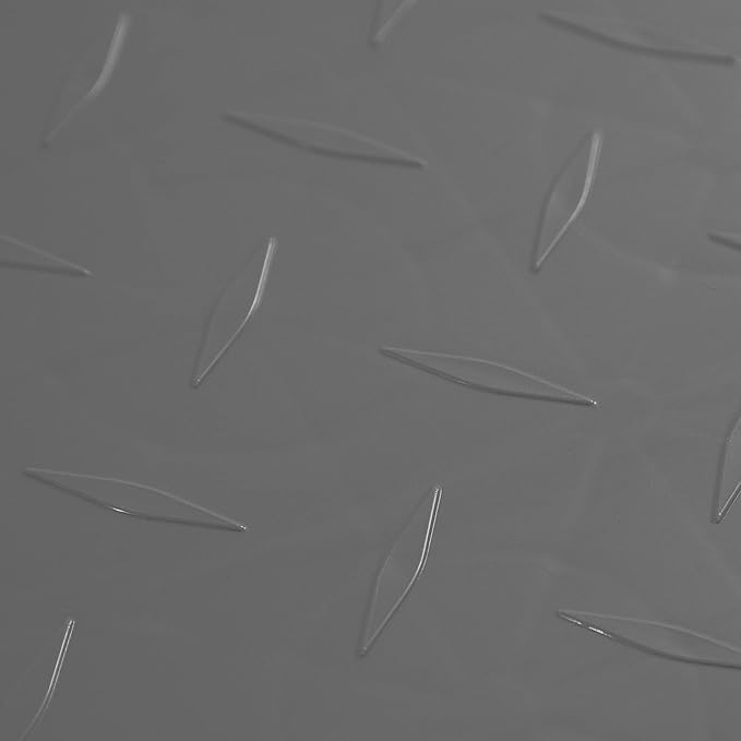 FlooringInc's Nitro 12"x12" Snap-Together Garage Flooring Tiles, Non-Slip Interlocking Plastic Garage Floor Mat, Garage Organization & Garage Storage, Diamond Pattern, Graphite, 1 Tile, 1 Sq/Ft