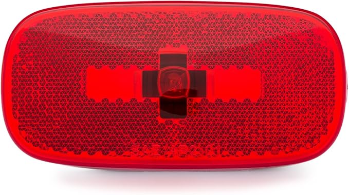 Lumitronics Clearance Marker Side Light Utility Trailer Light for RV Lights & Camper Lights, Red