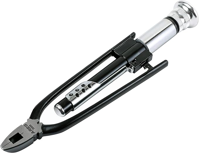 ARES 10009-6-inch Reversible Wire Twister Pliers - Auto Return - Untwist Tool can Grip, Twist, and Cut Stainless Steel Safety Wire on Vehicles, Machinery, and Aircraft