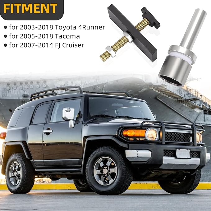 motoparty CV Axle Bearing Puller Tool Kit for Toyota 8" Front Differential for Tacoma/4Runner/FJ Cruiser 2003-2018 Replace #18195
