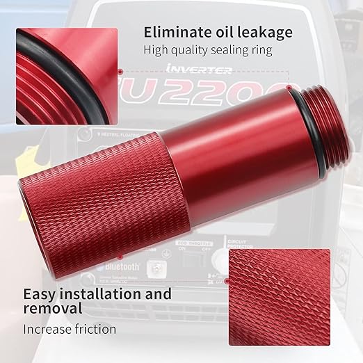 Fits for Honda EU2200i Generator Mess Free Oil Change Funnel and Magnetic Oil Dipstick Combo Kit