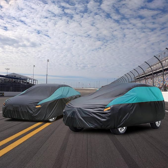 Car Cover for Coupe Sport Car Waterproof All Weather, Suitable for Mazda Miata/MX-5, Honda S2000, BMW Z3, Saturn Sky, Pontiac Solstice, Volkswagen Cabrio, Toyota MR2 Spyder etc.