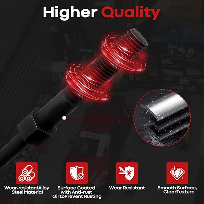 in-Line Dowel Pin Puller Master Set, Efficient Dowel Pin Puller Tool Includes Both SAE and Metric Collets, Reducing Work and Potential Hand Injuries