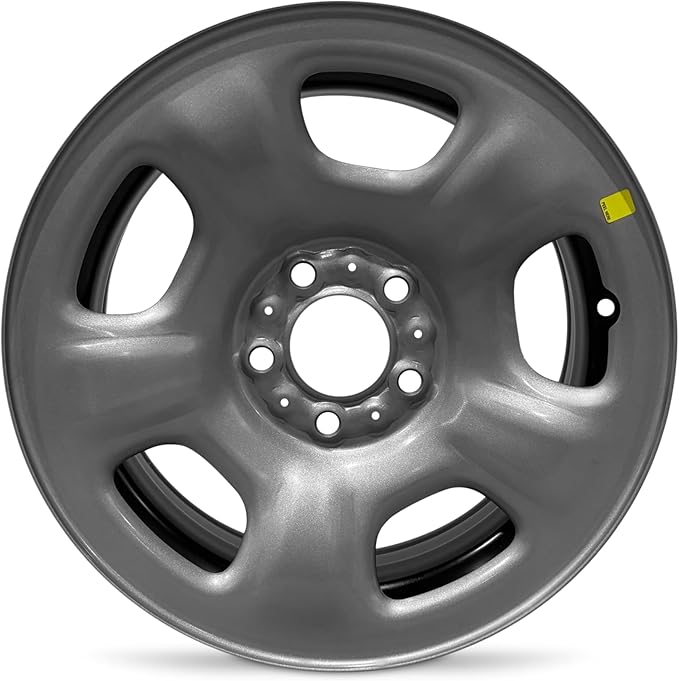 For 2002-2007 Jeep Liberty 16 Inch Powder-Coated Silver Steel - Genuine OEM Rim - Road Ready SUV Wheel
